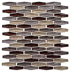 Early Russet - glass tile